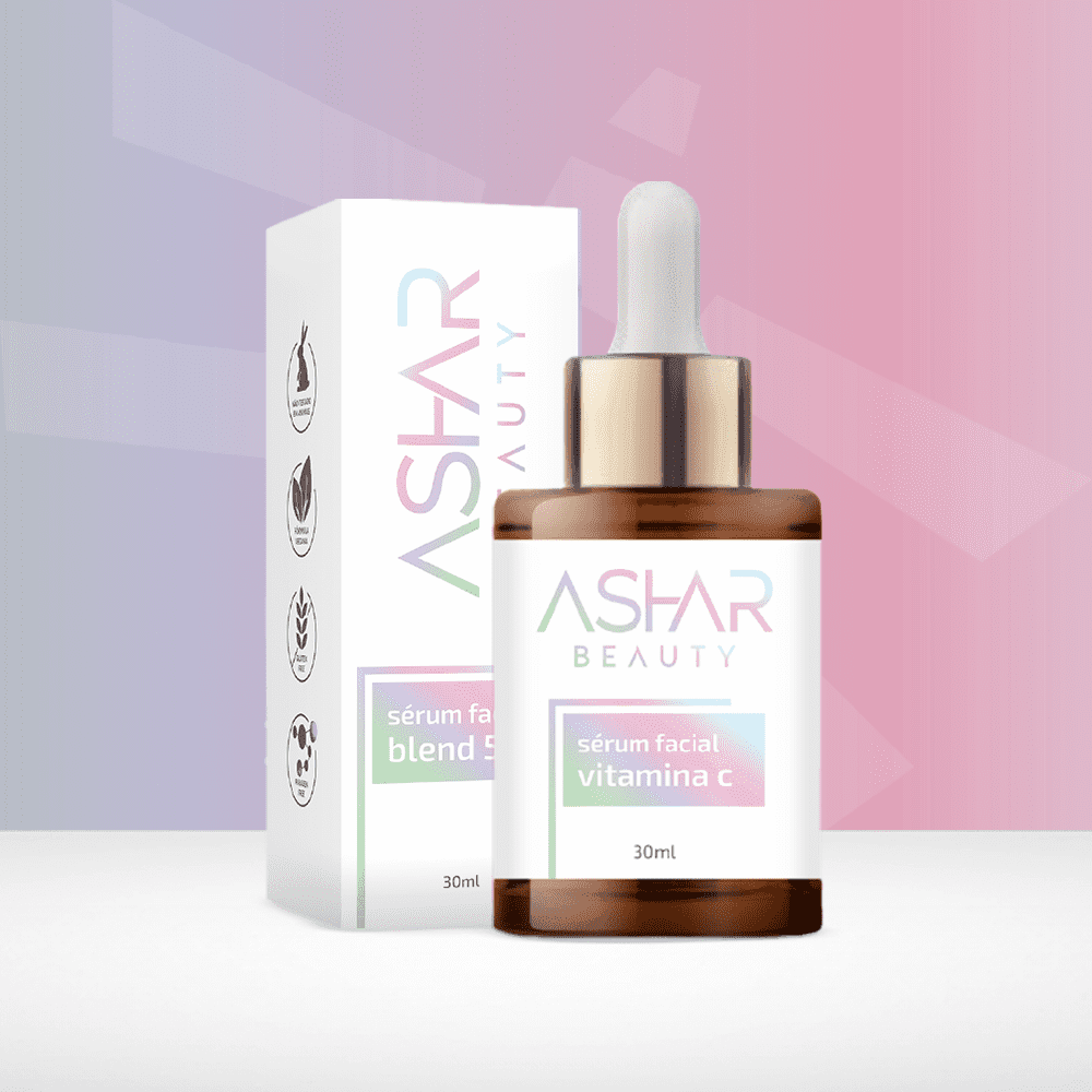 Sérum Vitamina C ASHAR BEAUTY - 30ml - Aproveite o desconto de 25% - Ashar Beauty