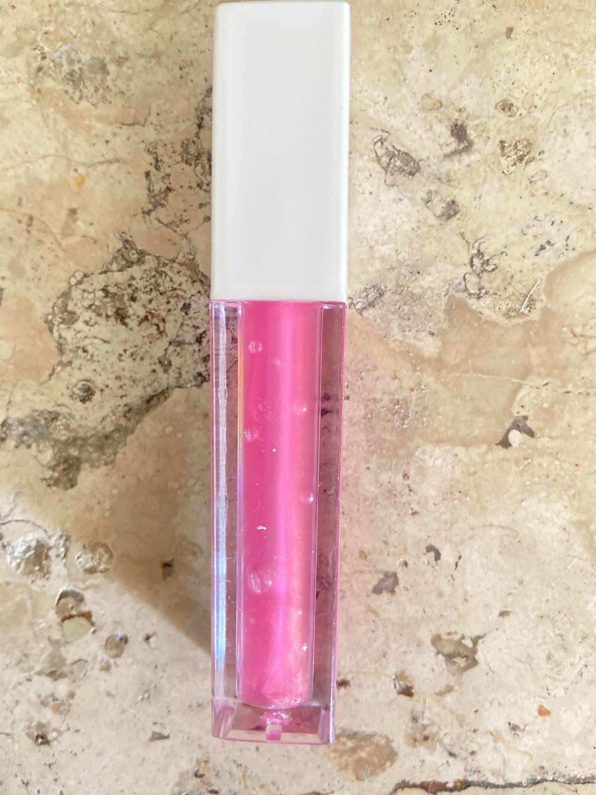 LipGloss Nano Hialurônico ASHAR BEAUTY - ROSA - Hidrata, trata e dá brilho! - Ashar Beauty