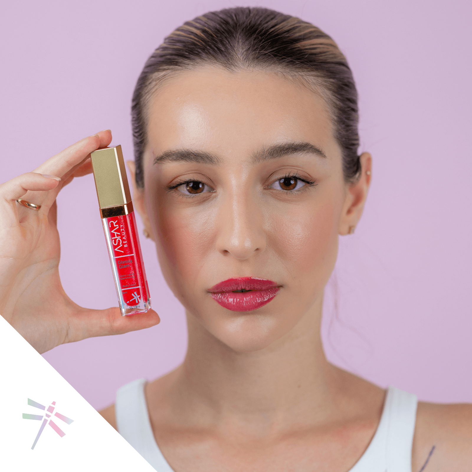 Glossy Glam - Ruby Glass - Lábios poderosos e com volume!! - Ashar Beauty