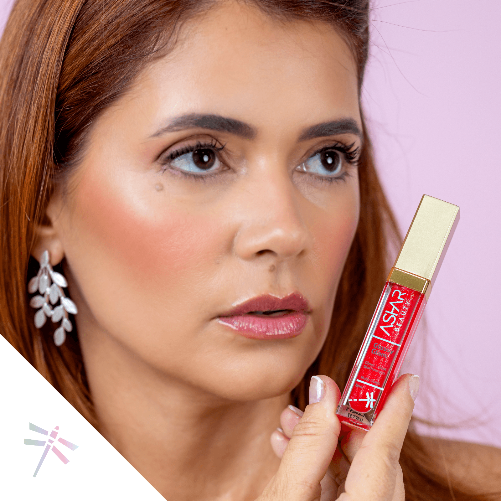 Glossy Glam - Ruby Glass - Lábios poderosos e com volume!! - Ashar Beauty