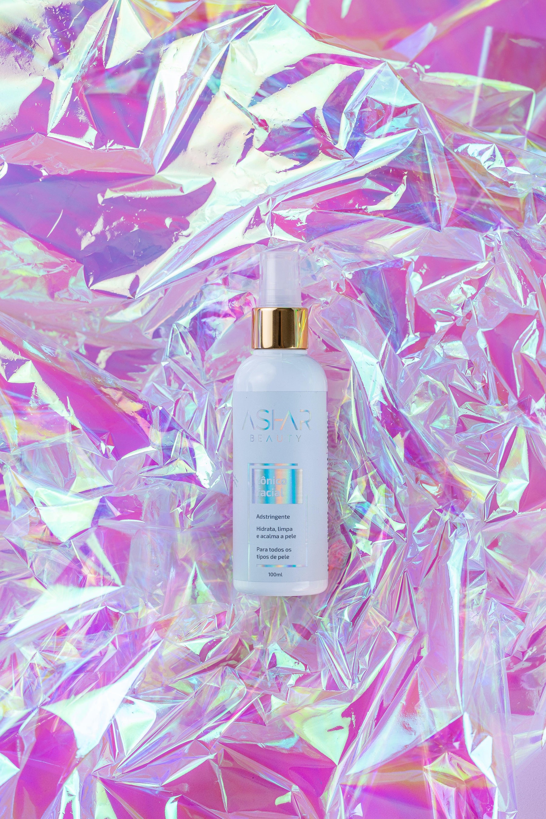 Tônico Facial ASHAR BEAUTY - 100ml - Prepara e acalma a pele para outros tratamentos! - Ashar Beauty