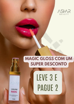 Magic Gloss Ashar Beauty – Brilho que Encanta, Cor que é Só Sua - Ashar Beauty